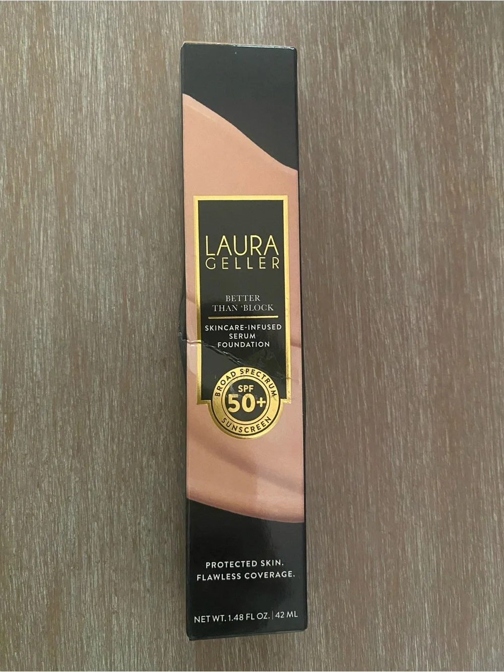 LAURA GELLER BETTER THAN BLOCK SERUM FOUNDATION SPF 50/ LIGHT TO MEDIUM